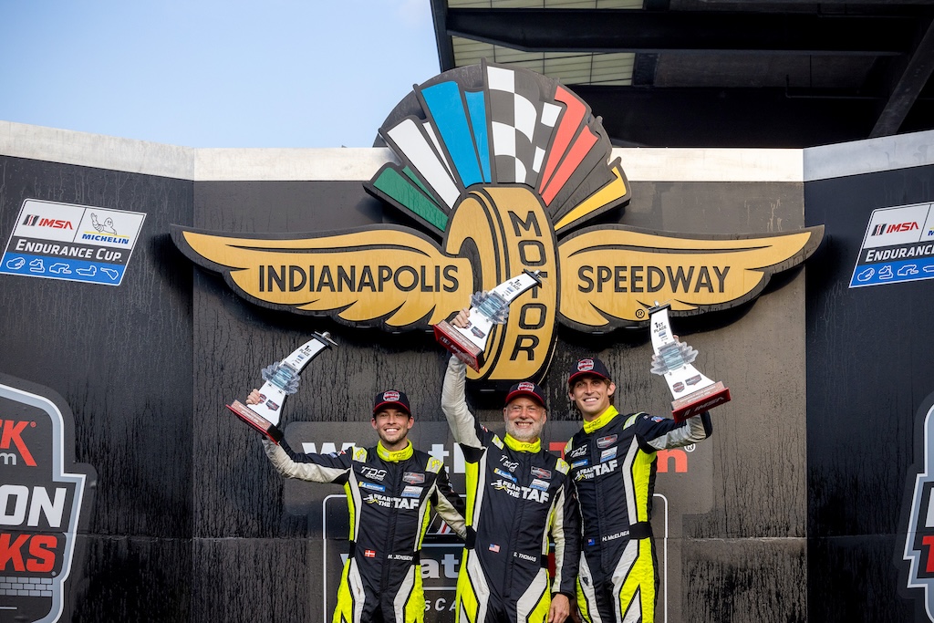 Mikkel Jensen sikrede tredje Indianapolis-sejr i træk.
(Foto: TDS Racing)
